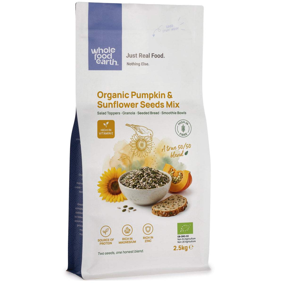 Organic Pumpkin & Sunflower Seeds Mix
