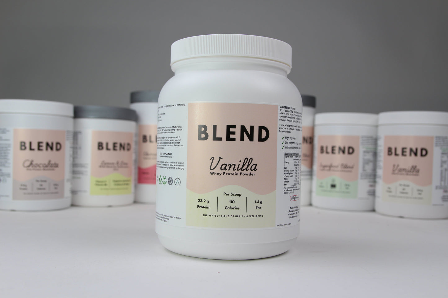 Organic Whey Protein Powder - Vanilla Flavour