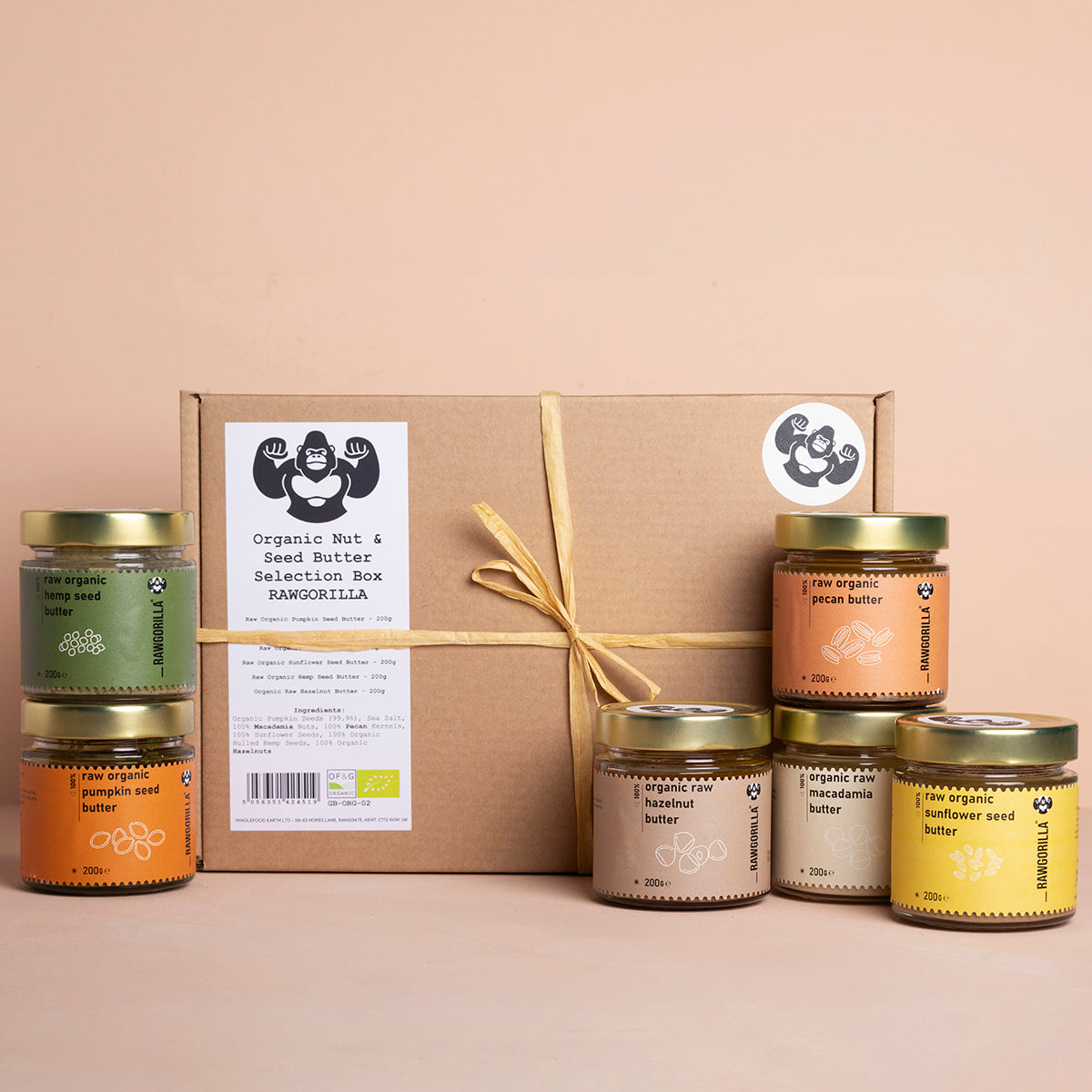 Organic Nut & Seed Butter Selection Box - RAWGORILLA