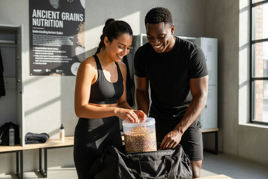 ancient grains athletes locker room