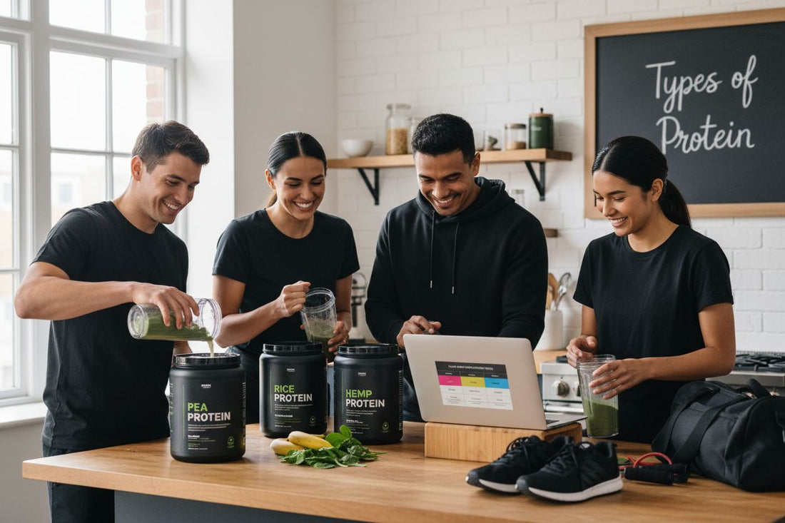 vegan protein powders types