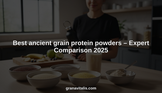 ancient grain protein powders hero header image