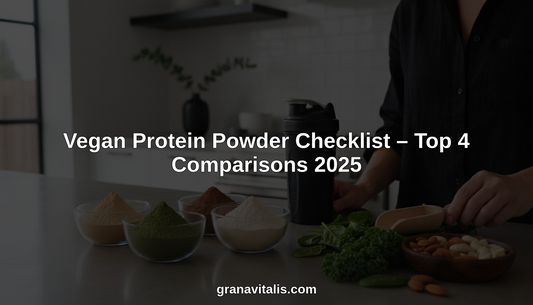 vegan protein powder checklist hero header image