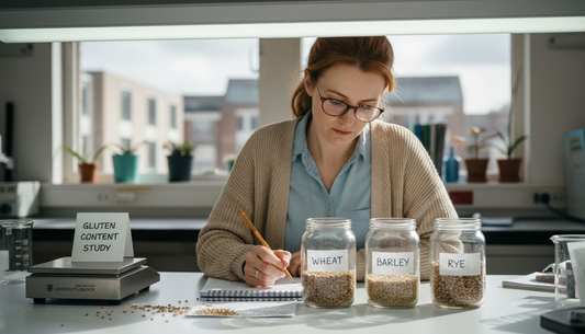 Researcher examines grains for gluten content