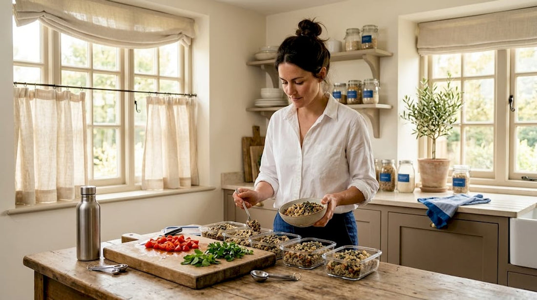 Meal prep with botanical protein sources