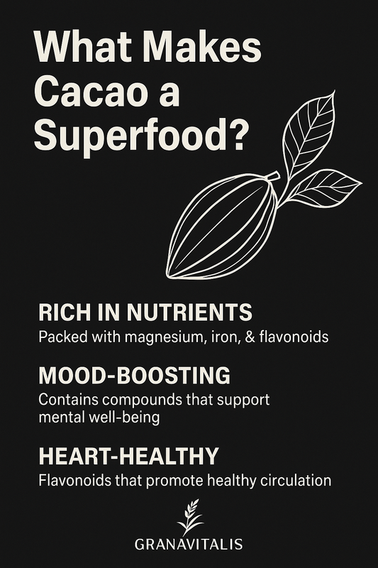 🍫 The Power of Cacao: Nature’s Mood-Boosting Superfood for Mind, Body, and Well-Being