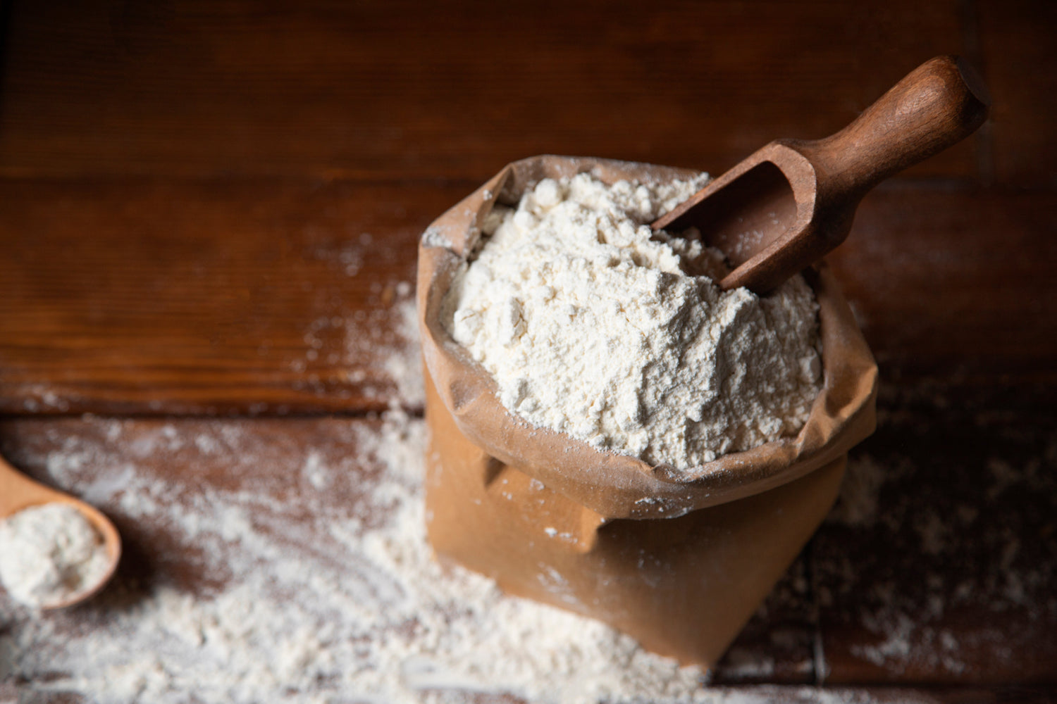 Bag of Flour, gluten free, plant based, protein, wholefood 