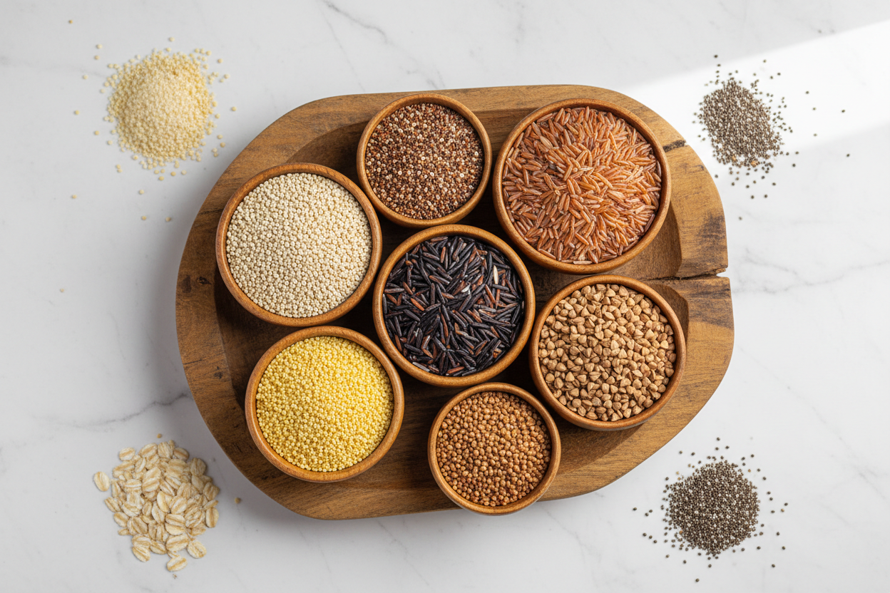 Bag of Flour, gluten free, plant based, protein, wholefood 