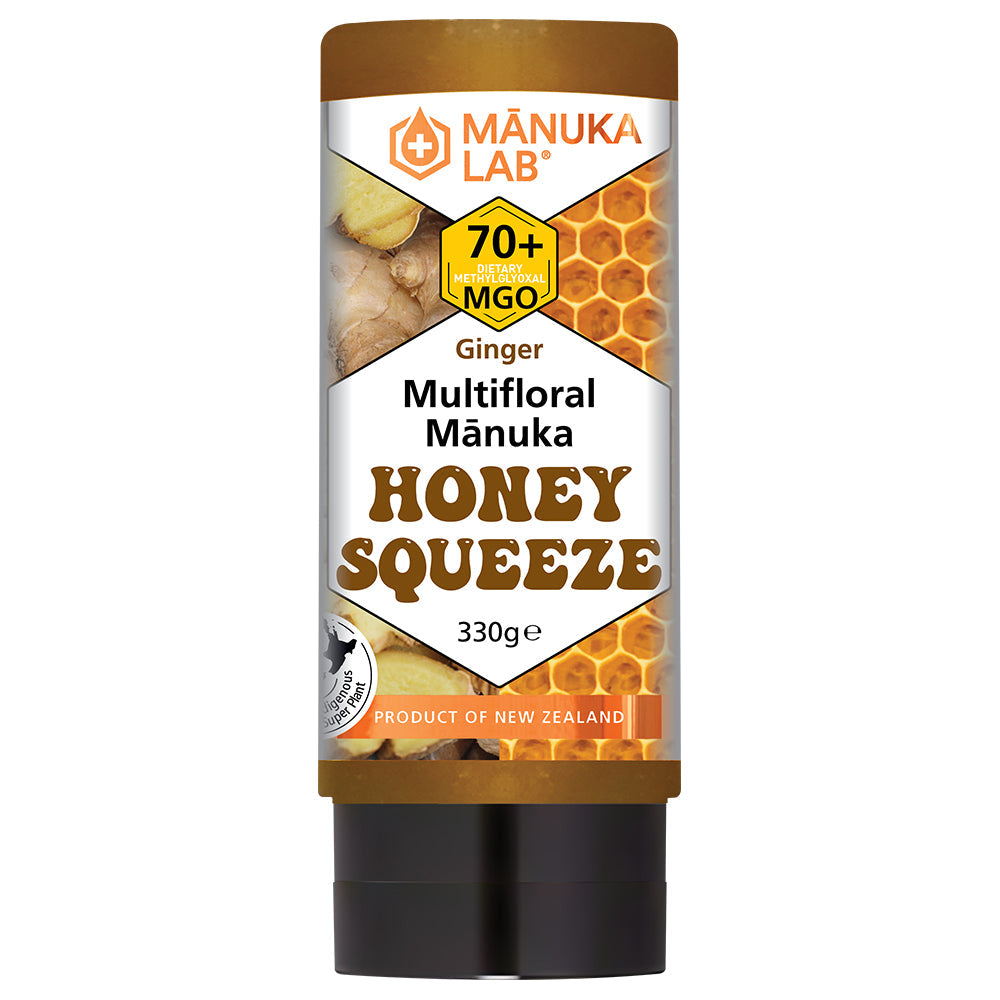 Squeezy Ginger Manuka Honey