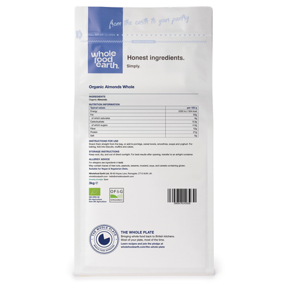 Organic Almonds Whole
