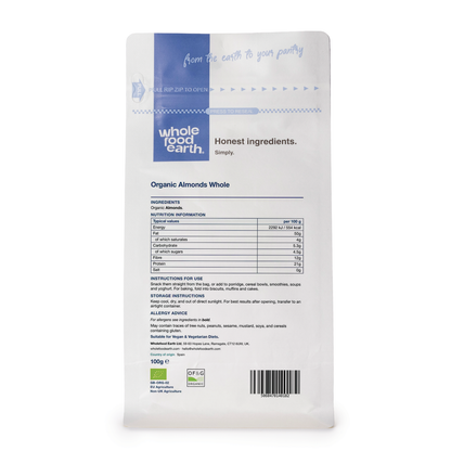 Organic Almonds Whole