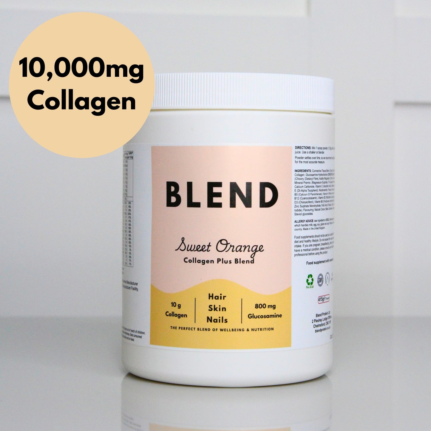 Collagen Plus Blend - Sweet Orange Flavour