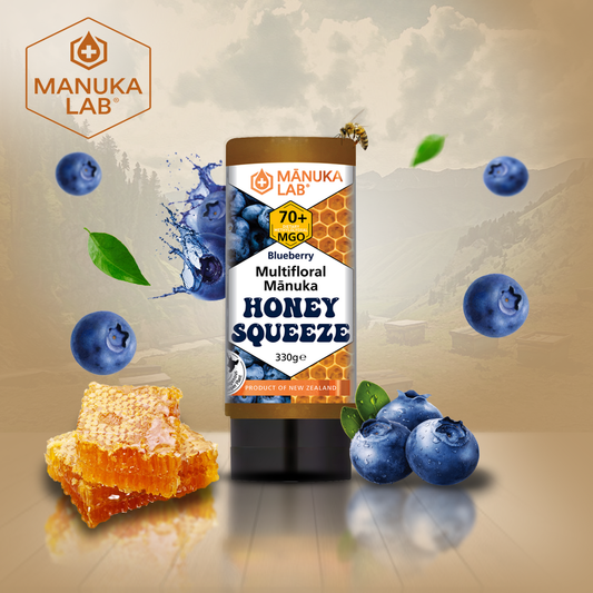 Squeezy Blueberry Manuka Honey