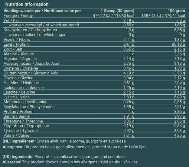 Vegan Protein | Vanilla