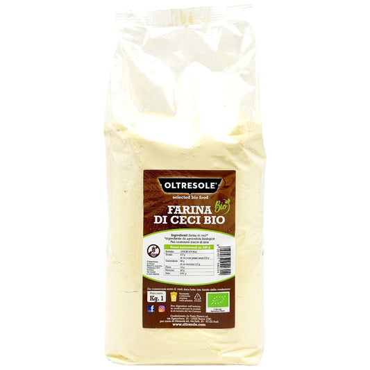 BIO CHICKPEAS FLOUR 1 Kg, Front View, Ancient Grains, High Protein