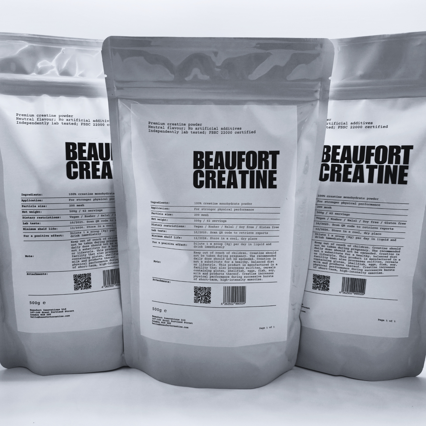 Pure Creatine Monohydrate Powder