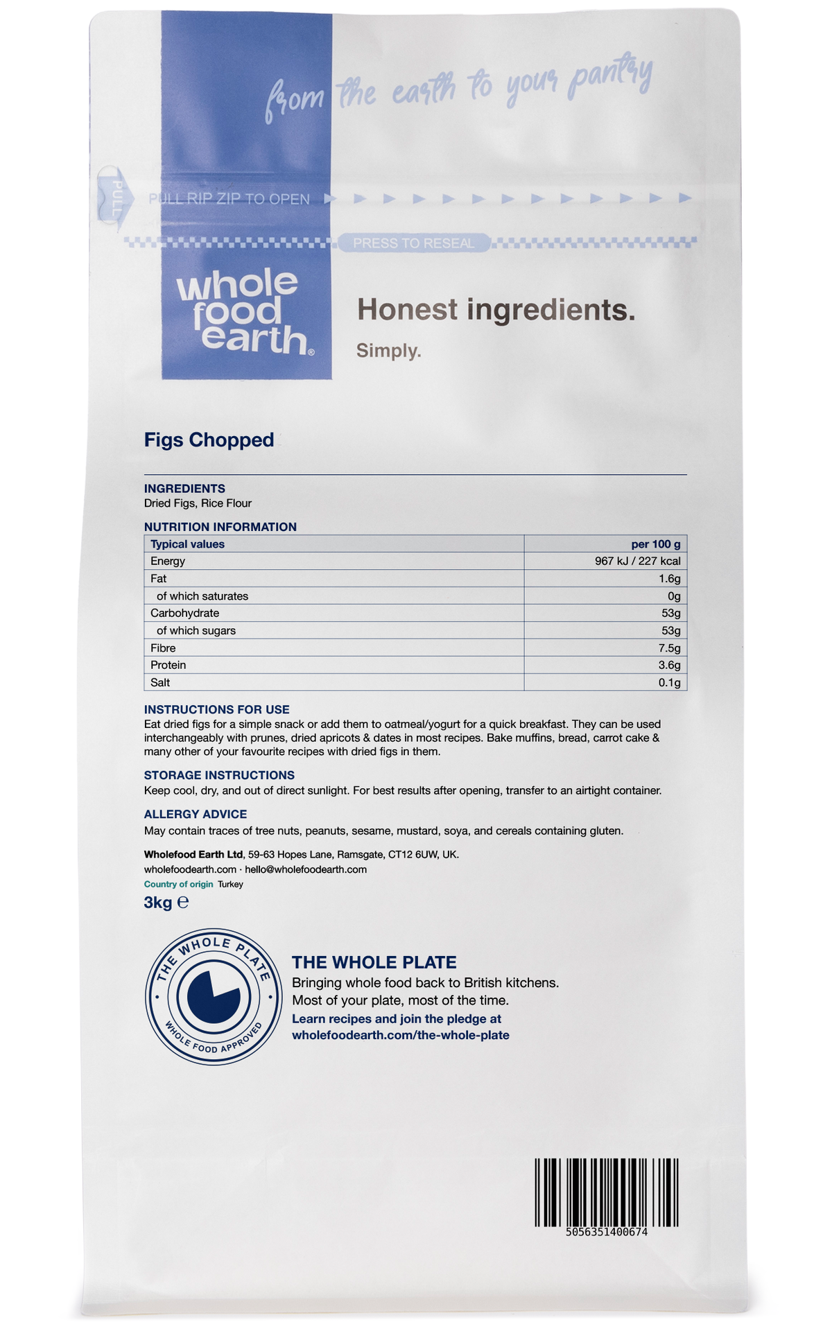 Figs Chopped