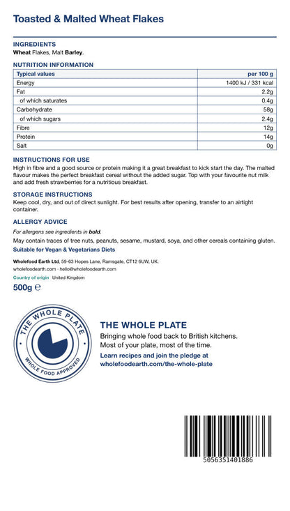 Toasted & Malted Wheat Flakes
