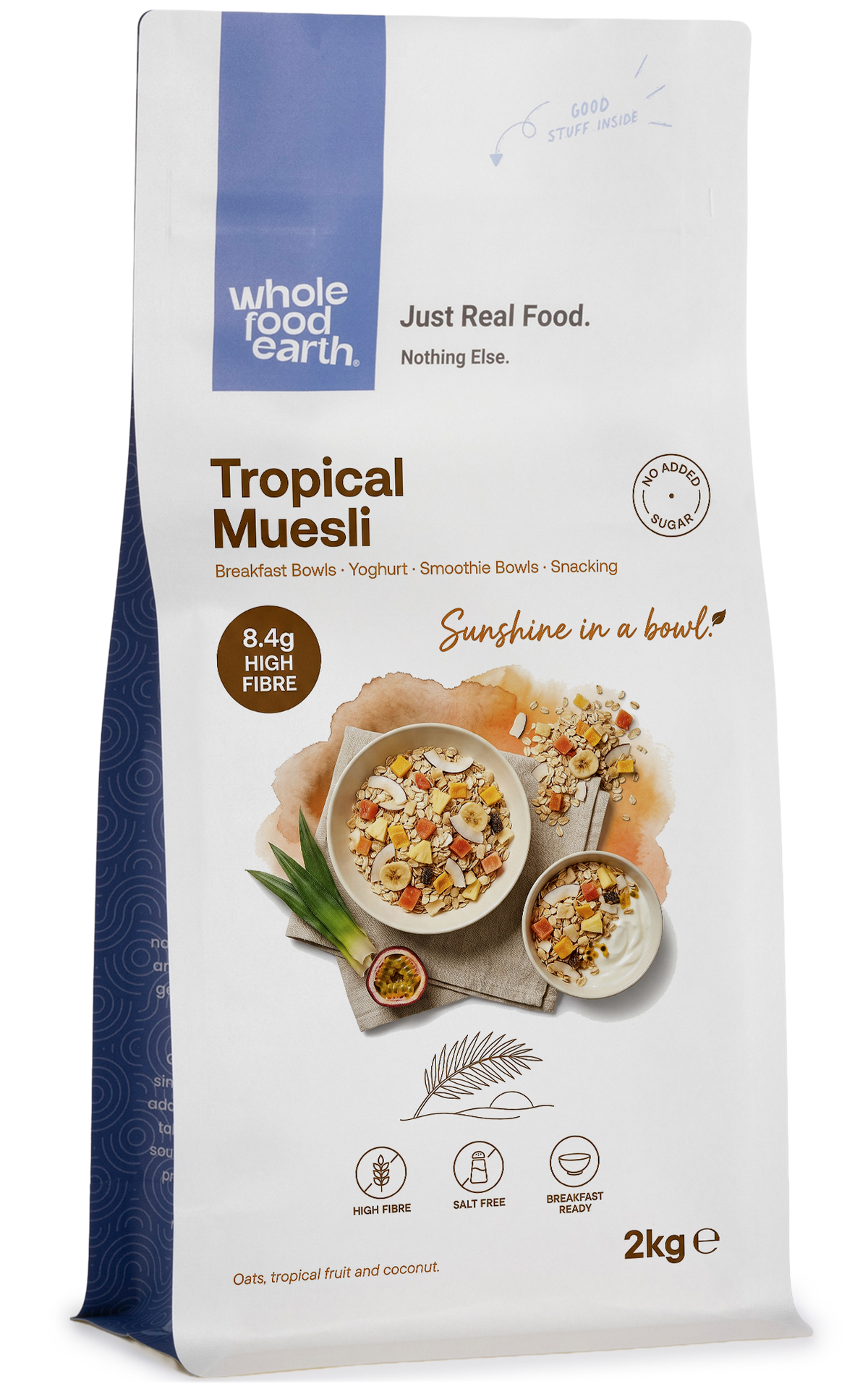 Tropical Muesli - A Blend of Flakes with Dried Fruit & Nuts