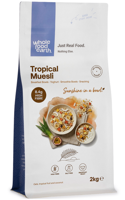 Tropical Muesli - A Blend of Flakes with Dried Fruit & Nuts