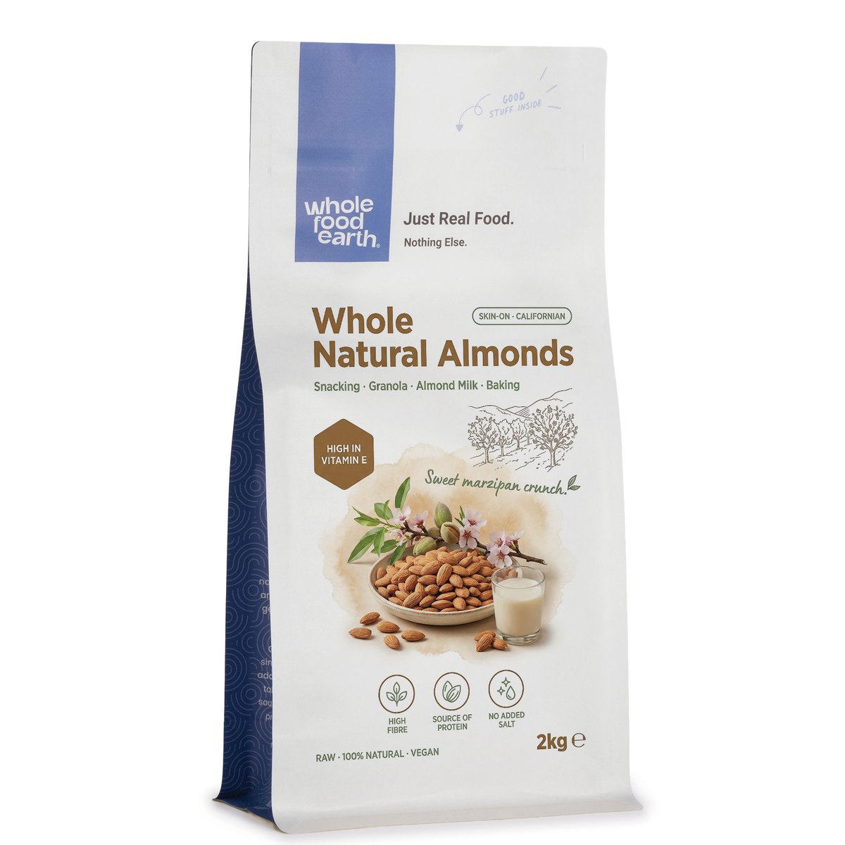 Whole Natural Almonds