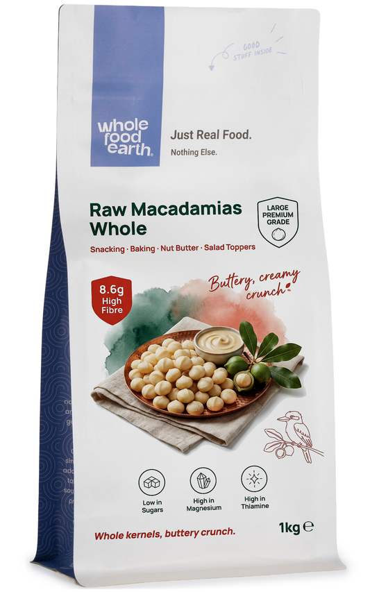 Raw Macadamias Whole | Large Premium Grade