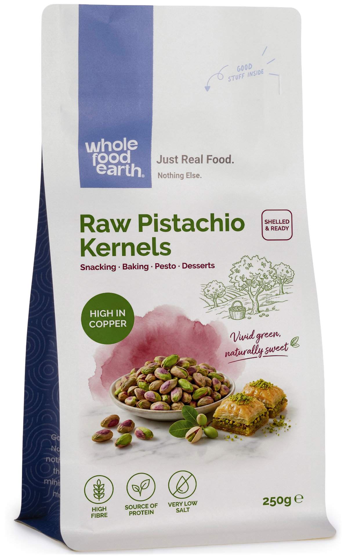 Raw Pistachio's Kernels