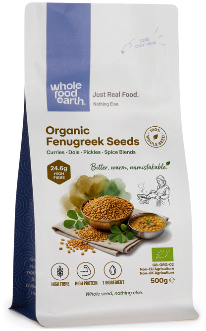 Organic Fenugreek Seeds Whole