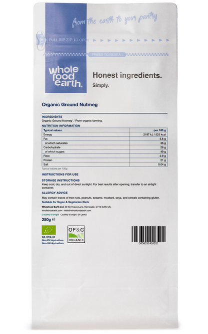 Organic Ground Nutmeg