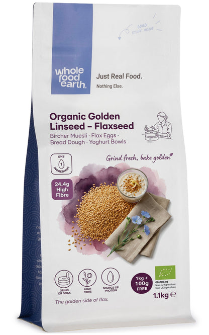 Organic Golden Linseed/Flaxseed