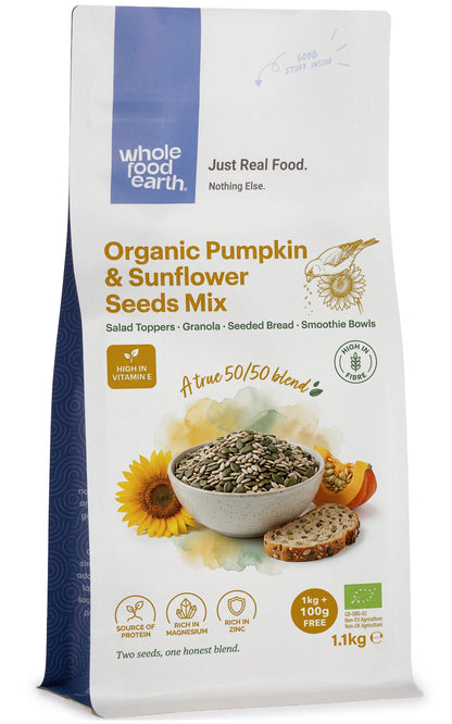 Organic Pumpkin & Sunflower Seeds Mix