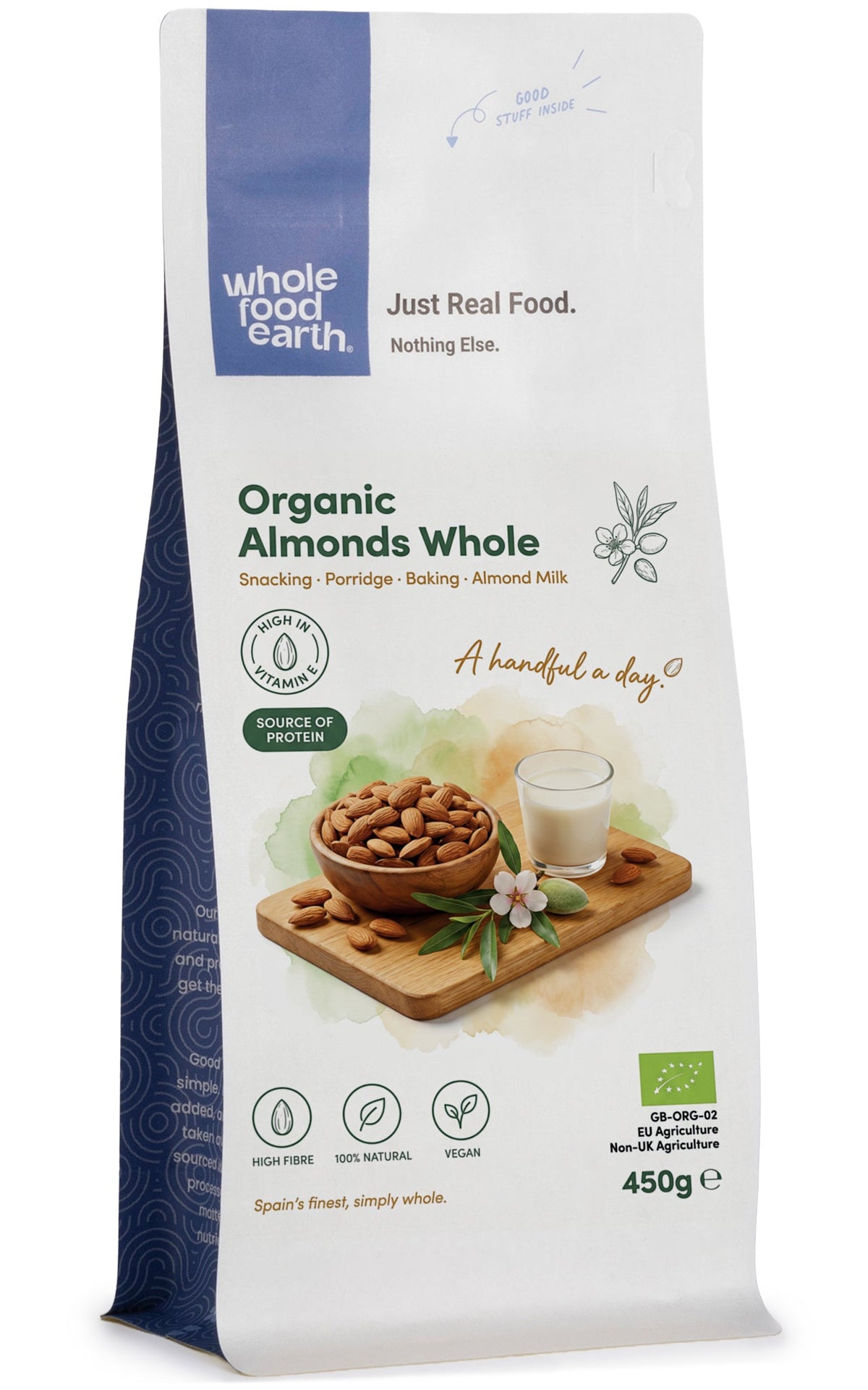 Organic Almonds Whole