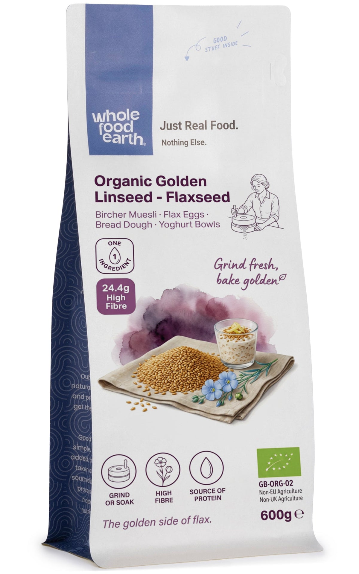 Organic Golden Linseed/Flaxseed