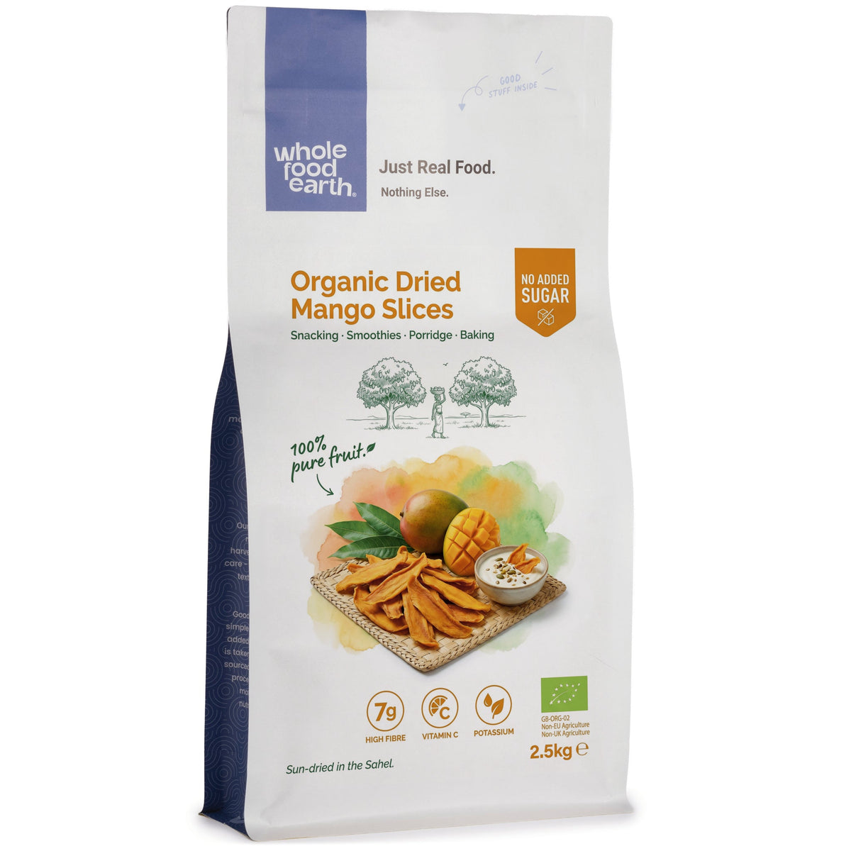 Organic Dried Mango Slices