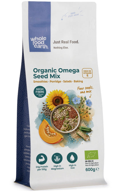 Organic Omega Seed Mix - (A blend of 4 Nutritious Seeds)