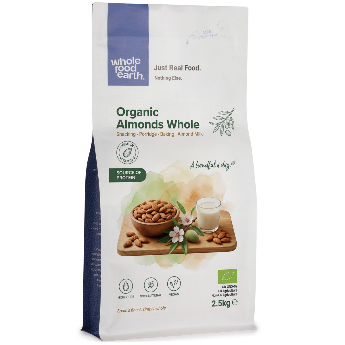 Organic Almonds Whole