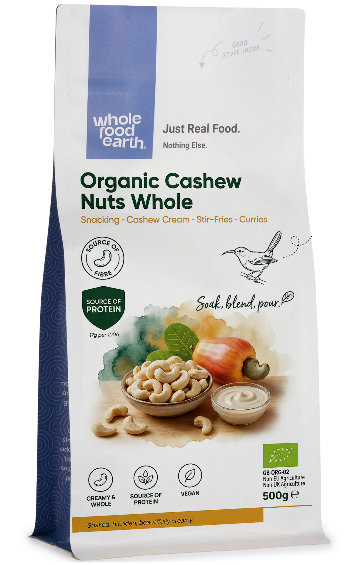Organic Cashew Nuts Whole