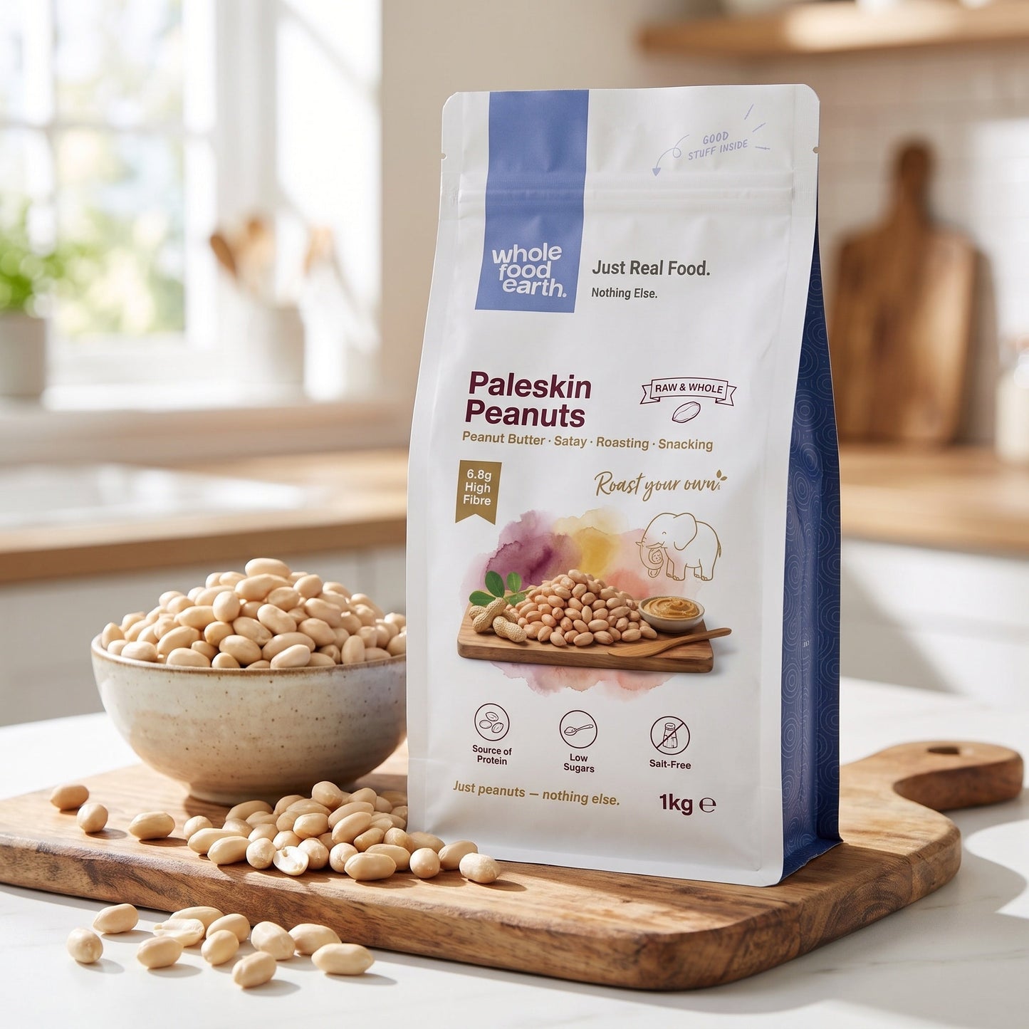 Organic Paleskin Peanuts