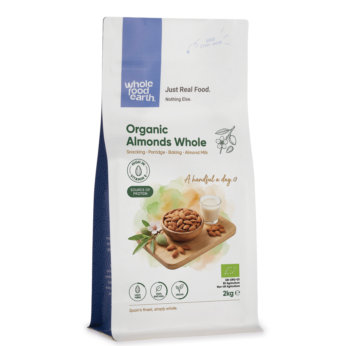 Organic Almonds Whole