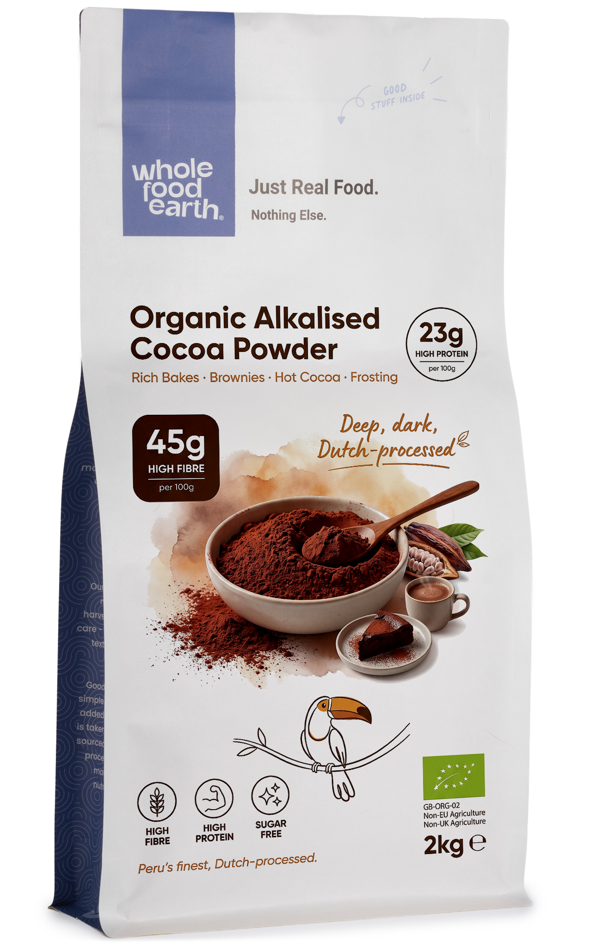 Organic Alkalised Cocoa Powder