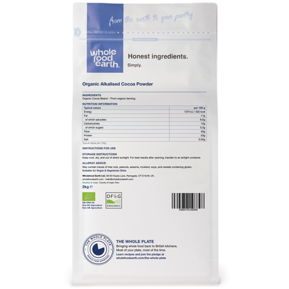 Organic Alkalised Cocoa Powder