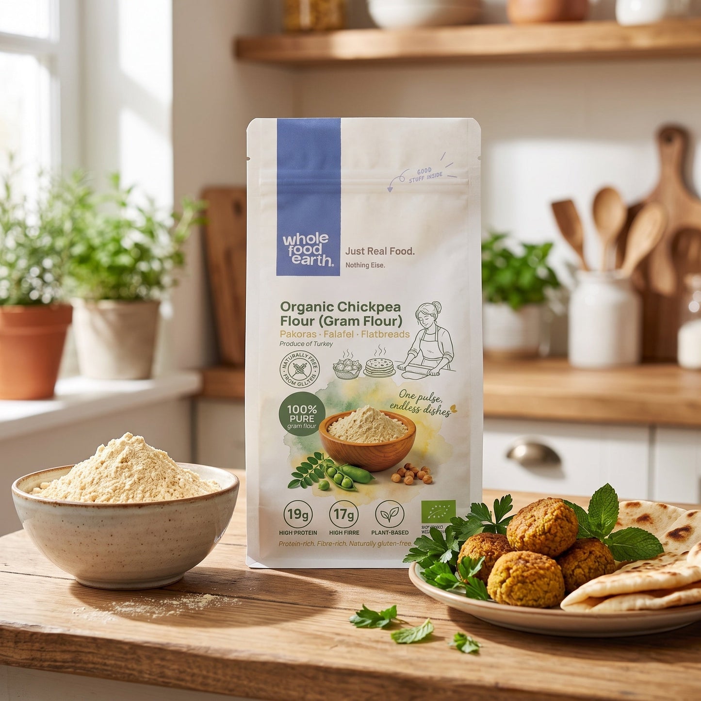 Organic Chickpea Flour (Gram Flour)