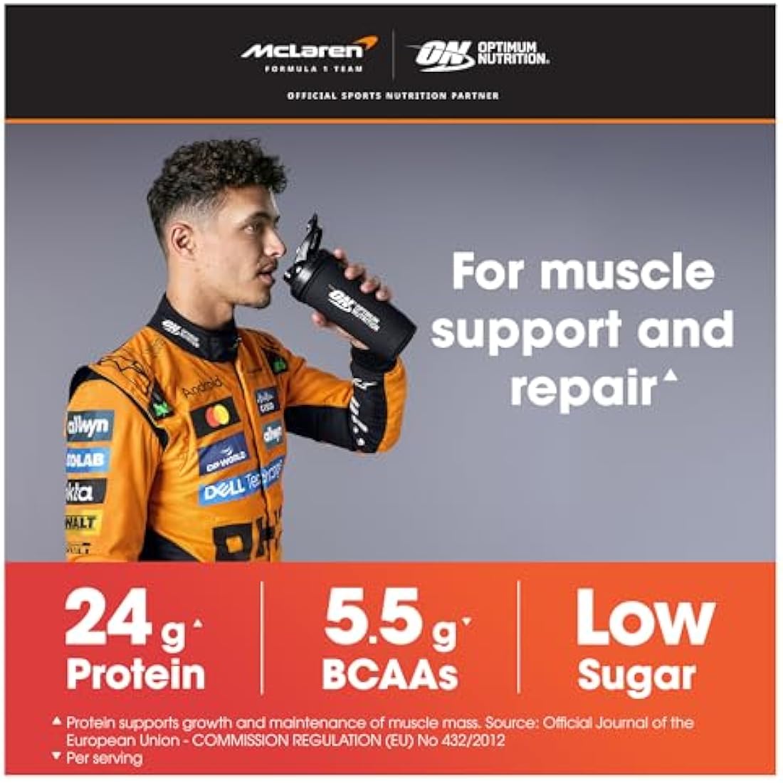 Optimum Nutrition Gold Standard 100% Whey Muscle Building and Recovery Protein Powder With Naturally Occurring Glutamine and BCAA Amino Acids, Double Rich Chocolate Flavour, 73 Servings, 2.26 kg