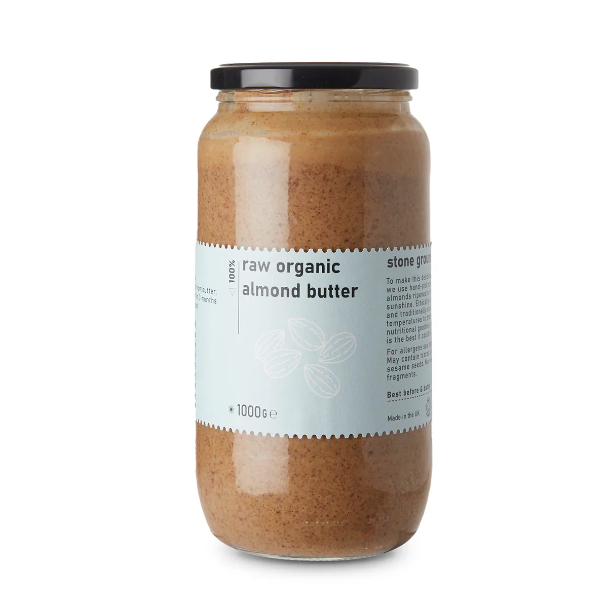 Raw Organic Almond Butter - RAWGORILLA