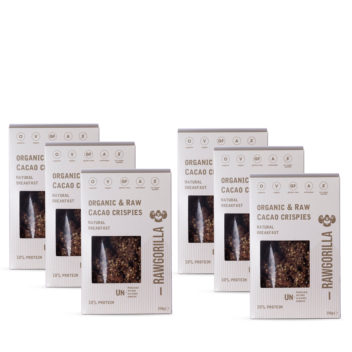 Cacao Crispies - 250g - RAWGORILLA