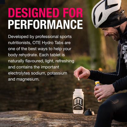 OTE Hydration Tablets - Electrolyte Tablets - Salt Tablets for Runners & Cyclists - Rehydration Tablets for Cycling, Running and Endurance Sport -