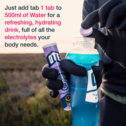 OTE Hydration Tablets - Electrolyte Tablets - Salt Tablets for Runners & Cyclists - Rehydration Tablets for Cycling, Running and Endurance Sport -