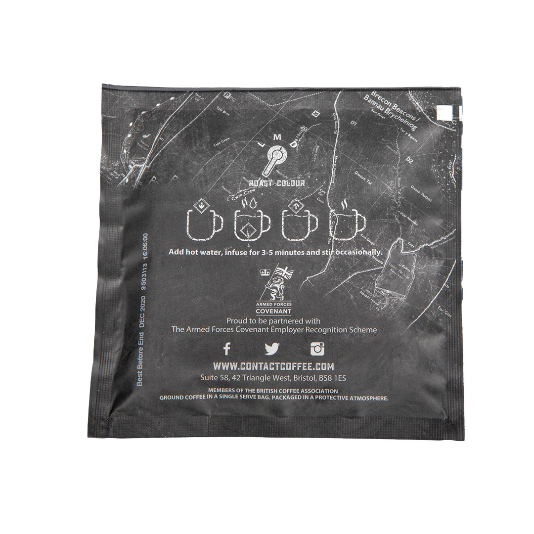 Single Serve Coffee Brew Bags 100 pack | Battle Prep