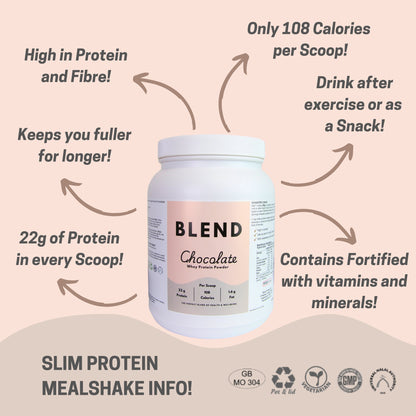 Organic Whey Protein Powder - Chocolate Flavour