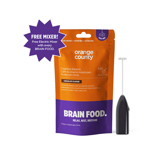 BRAIN FOOD. Calm & Unwind | 240g & Free Mixer!